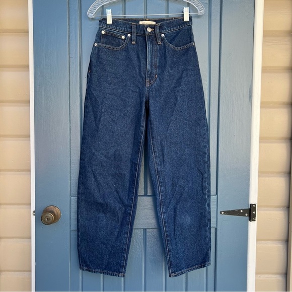 Madewell Ballon Jeans Women Size 25 - Picture 1 of 10